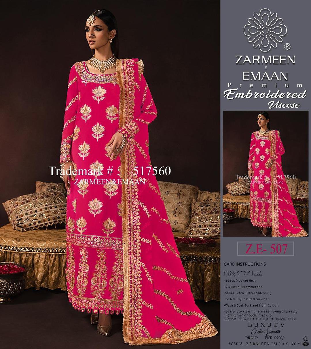 3 Pcs Women's Unstitched