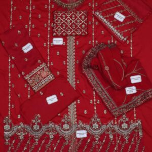 3 Pcs Women's Unstitched