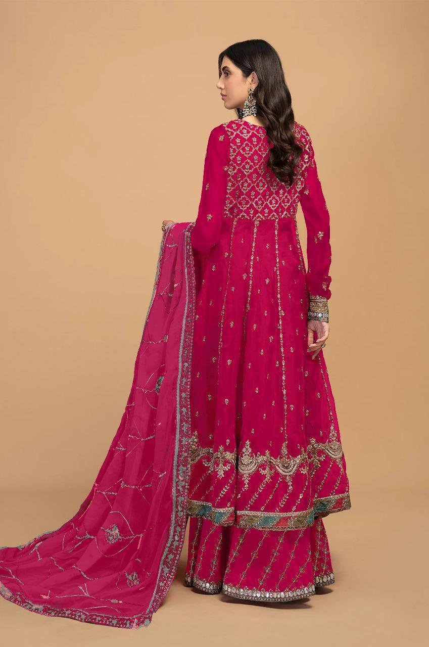 3 Pcs Women's Unstitched