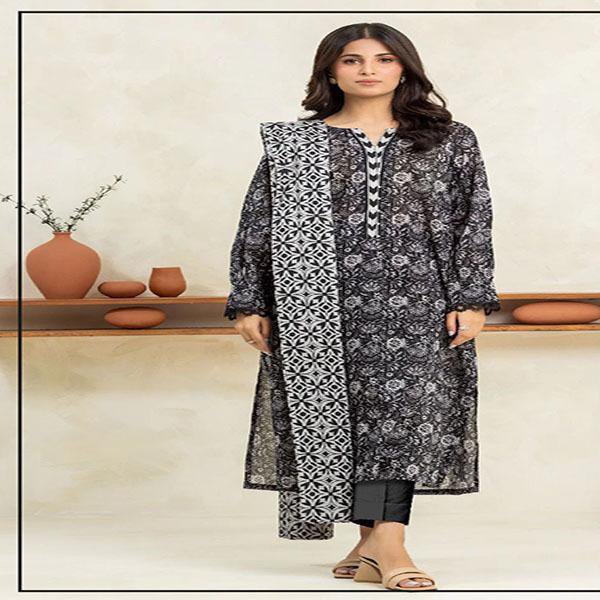 3 Pcs Women's Unstitched