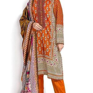 3 Pcs Women's Unstitched