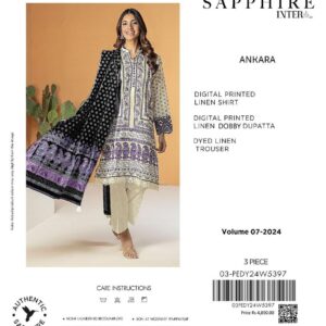 3 Pcs Women's Unstitched