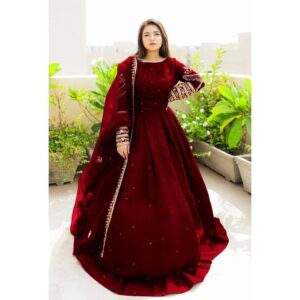 Shamoz Silk Embroidered Lehenga