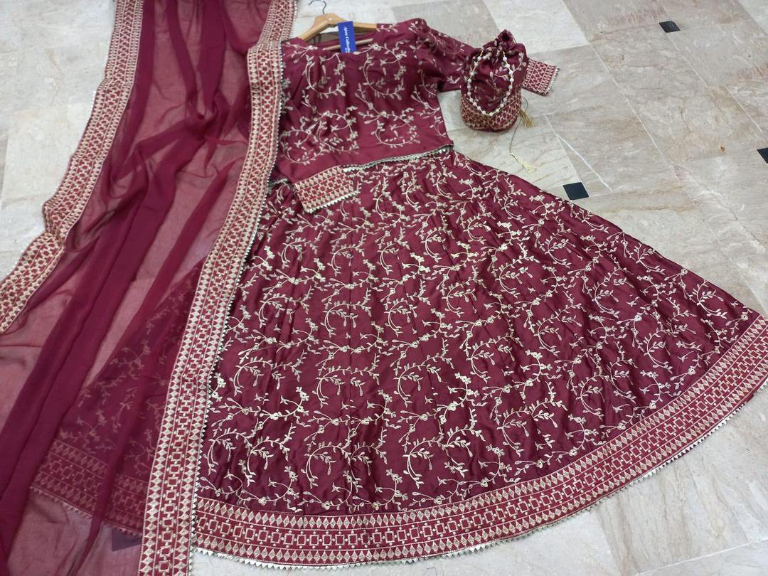 Embroidered Lehenga
