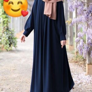 Georgette Plain Maxi Abaya