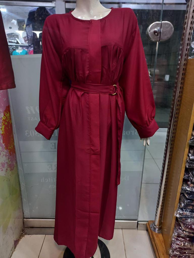 Georgette Plain Maxi Abaya