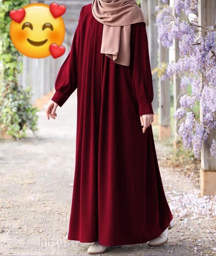Georgette Plain Maxi Abaya