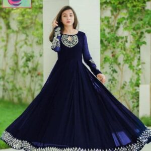 Stitched Embroidered Maxi