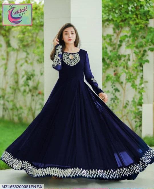 Stitched Embroidered Maxi