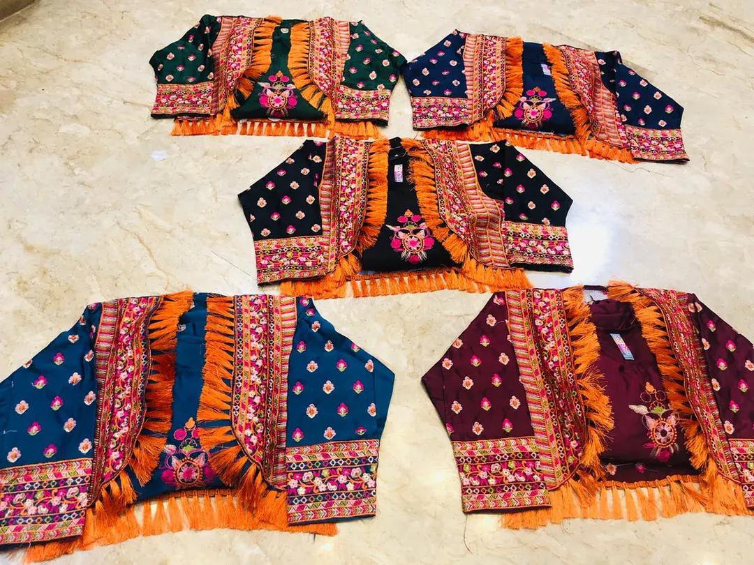 Embroidered Maxi and Jacket