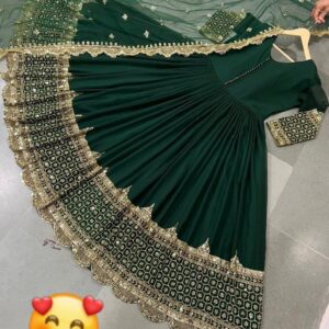 Chiffon Embroidered Maxi