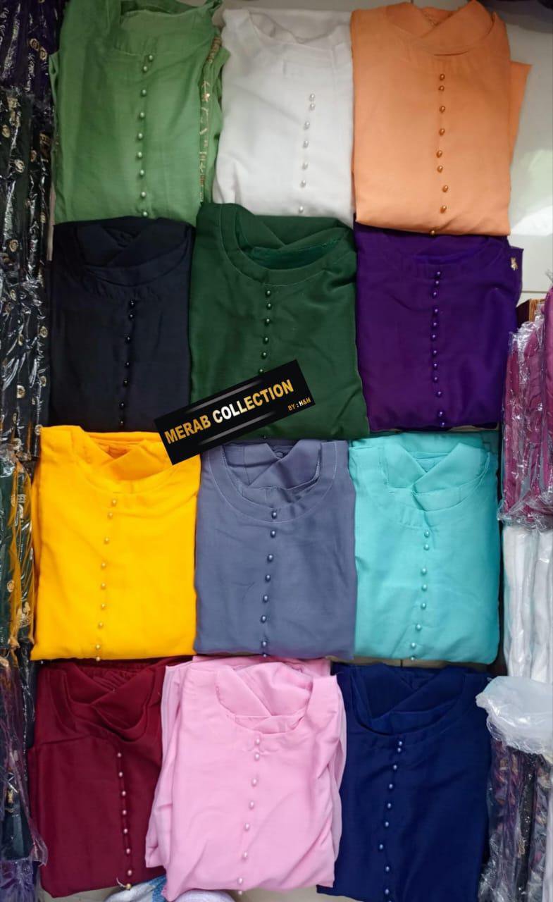 Chiffon Embroidered Maxi