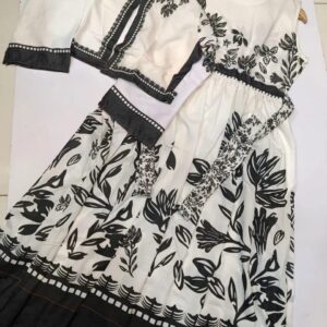 Swiss Lawn Printed Maxi and Jacket