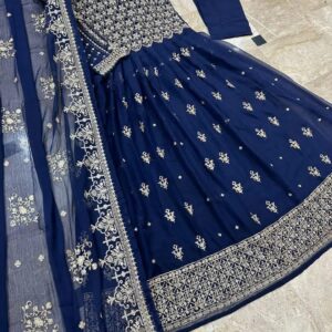 Chiffon Embroidered Maxi