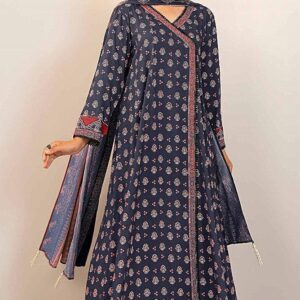 Printed Khaddar Suit