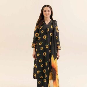 Printed Khaddar Suit