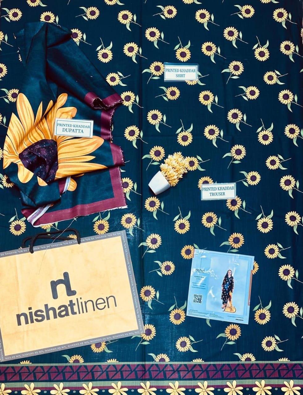 Printed Khaddar Suit