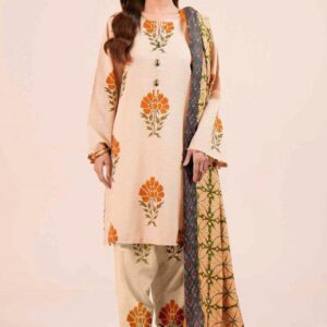 Printed Khaddar Suit