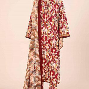 Printed Khaddar Suit