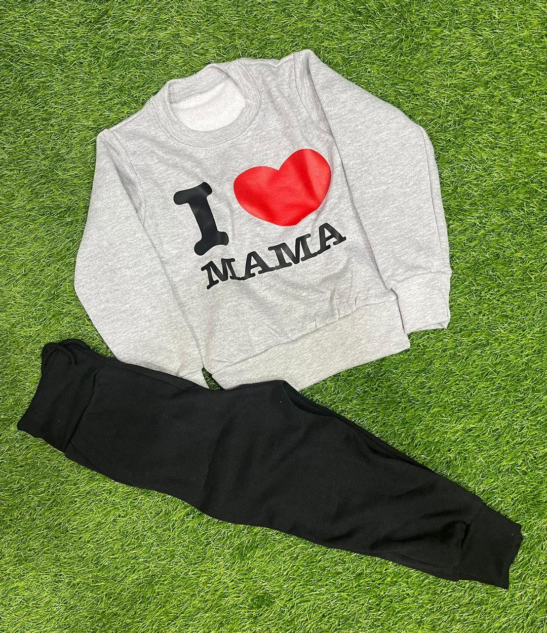 Printed Sweatshirt Tracksuit