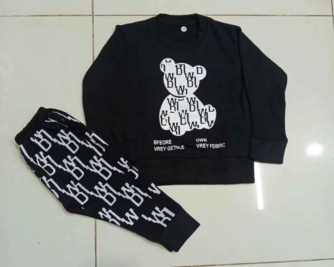 Fleece Printed Tracksuit