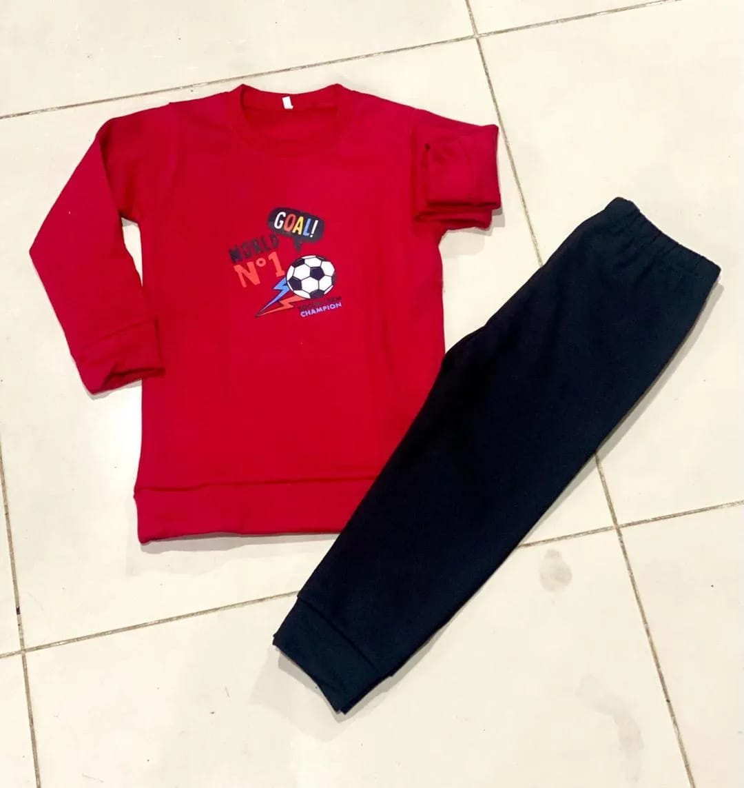 Fleece Printed Tracksuit