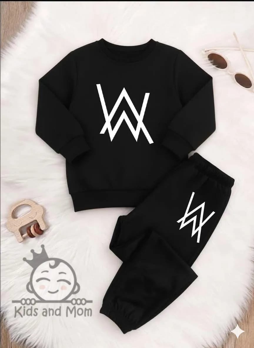 Fleece Printed Tracksuit