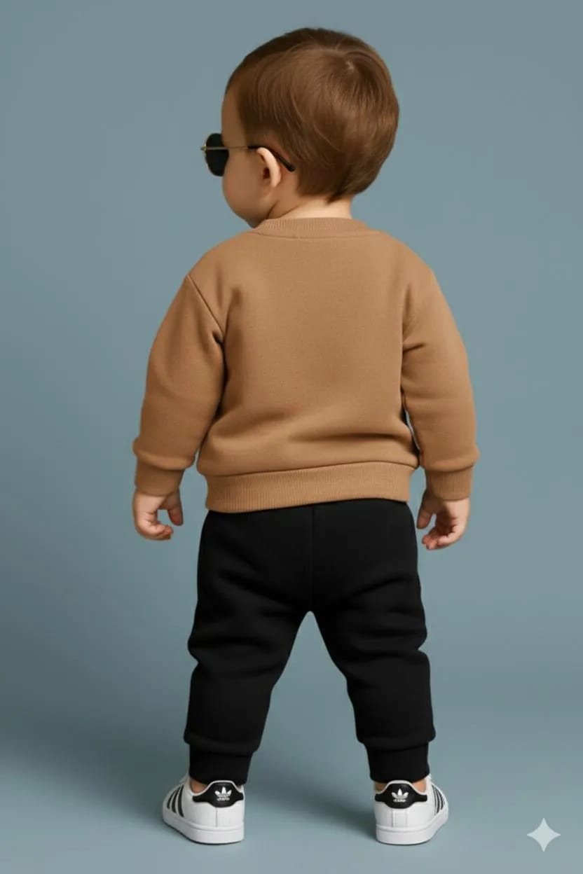 Fleece Printed Tracksuit