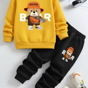 Fleece Printed Tracksuit