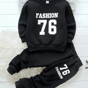 Fleece Printed Tracksuit