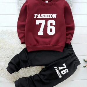 Fleece Printed Tracksuit