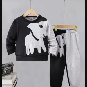 Fleece Printed Tracksuit