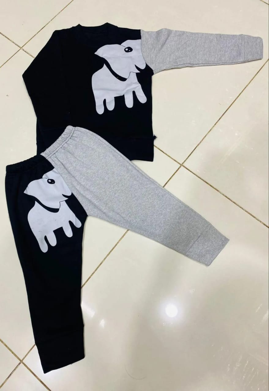 Fleece Printed Tracksuit