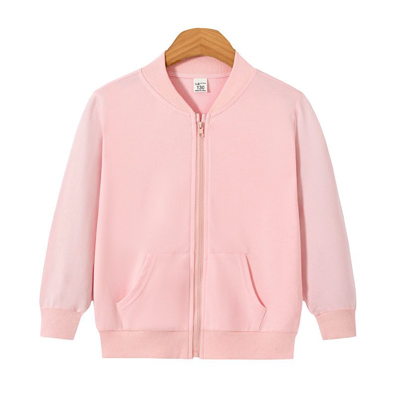 Children's round neck jacket