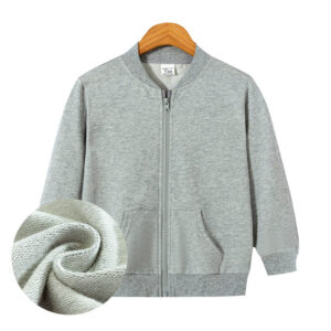 Children's round neck jacket