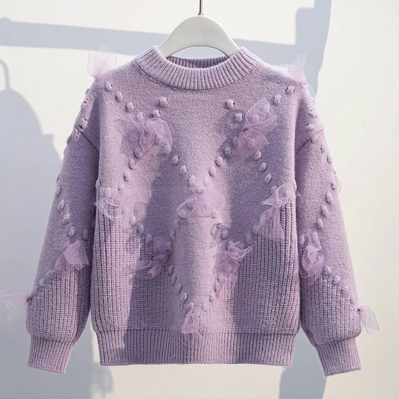 Girls' Sweater Autumn and Winter