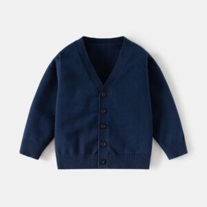 boys single-layer cotton sweater