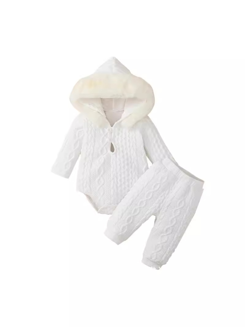 Winter Hooded Rompers