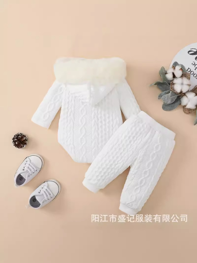 Winter Hooded Rompers