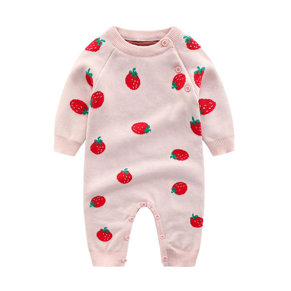 Jacquard Warm Baby Clothes