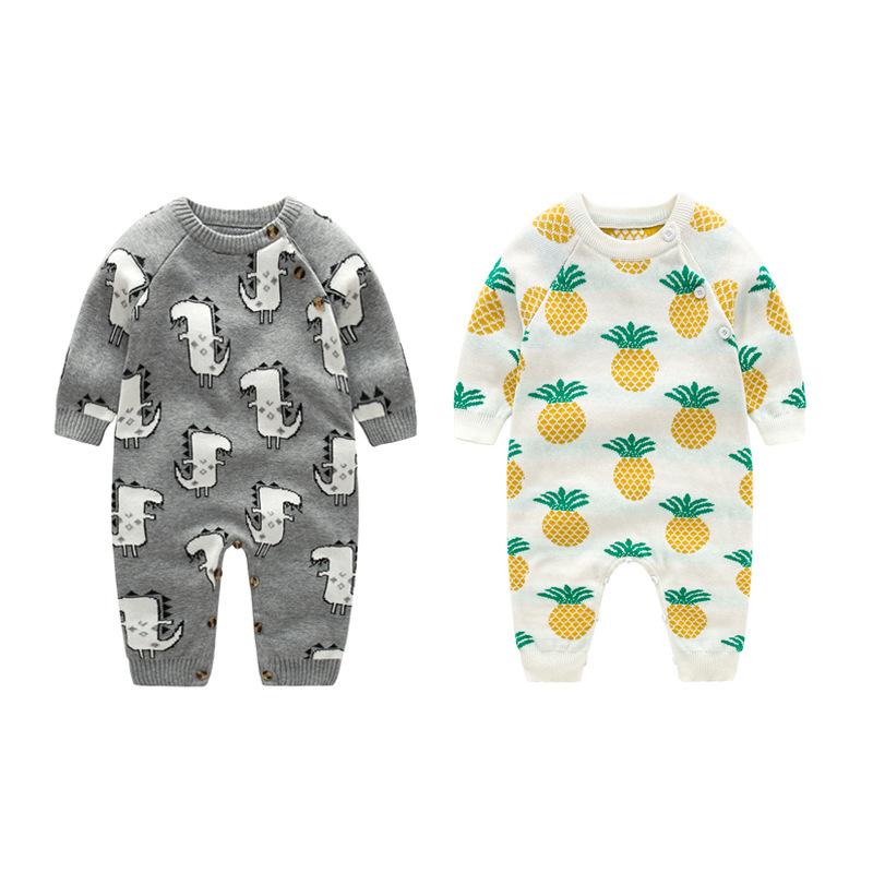 Jacquard Warm Baby Clothes