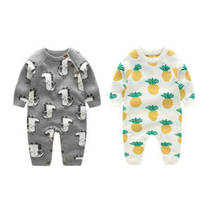 Jacquard Warm Baby Clothes