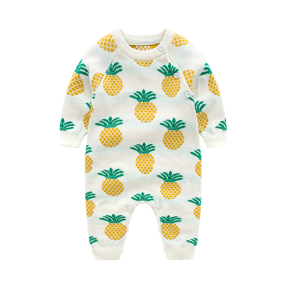 Jacquard Warm Baby Clothes
