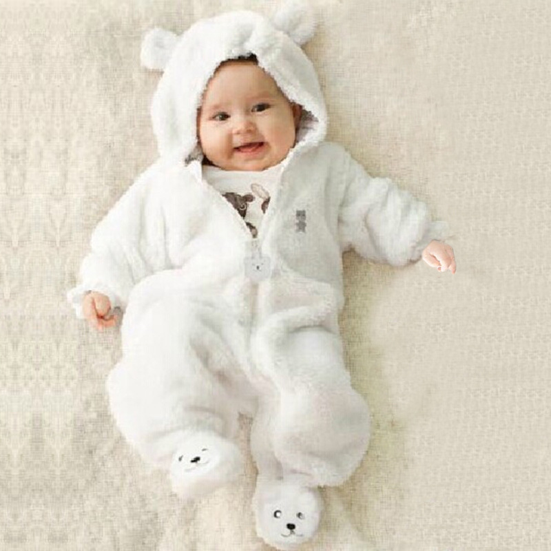 Fleece Bear Jumpsuit