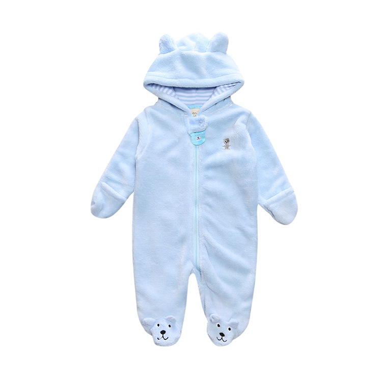 Fleece Bear Jumpsuit