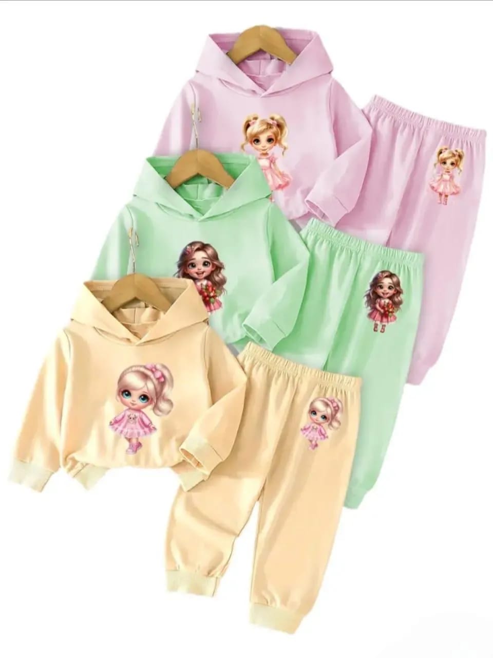 Girl's Fleece Printed