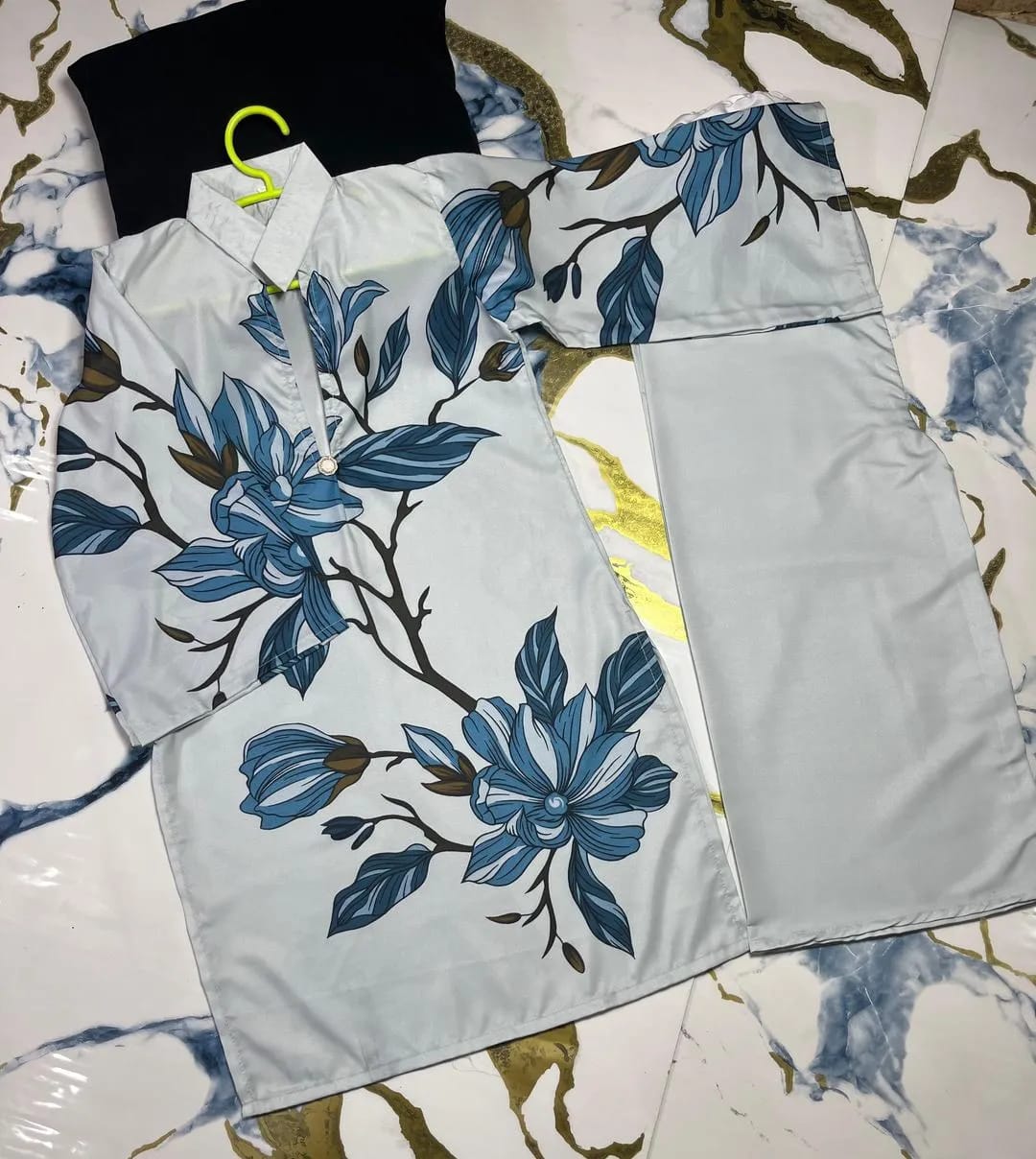 Girl's Arabic Lawn Printed