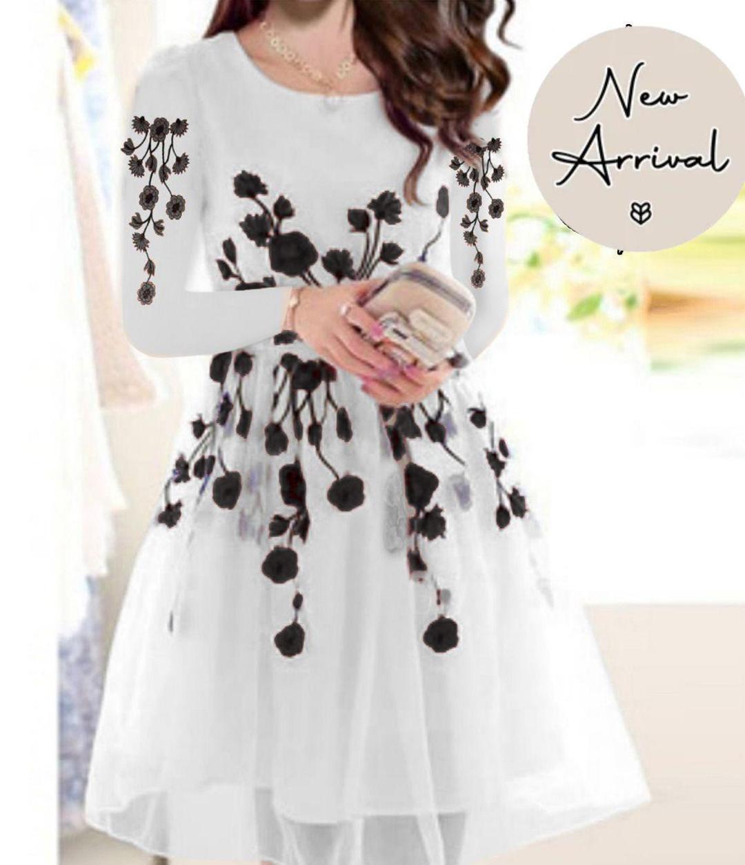 Embroidered Frock And Trouser