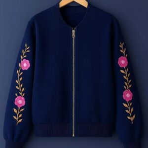 Printed Fleece Jacket