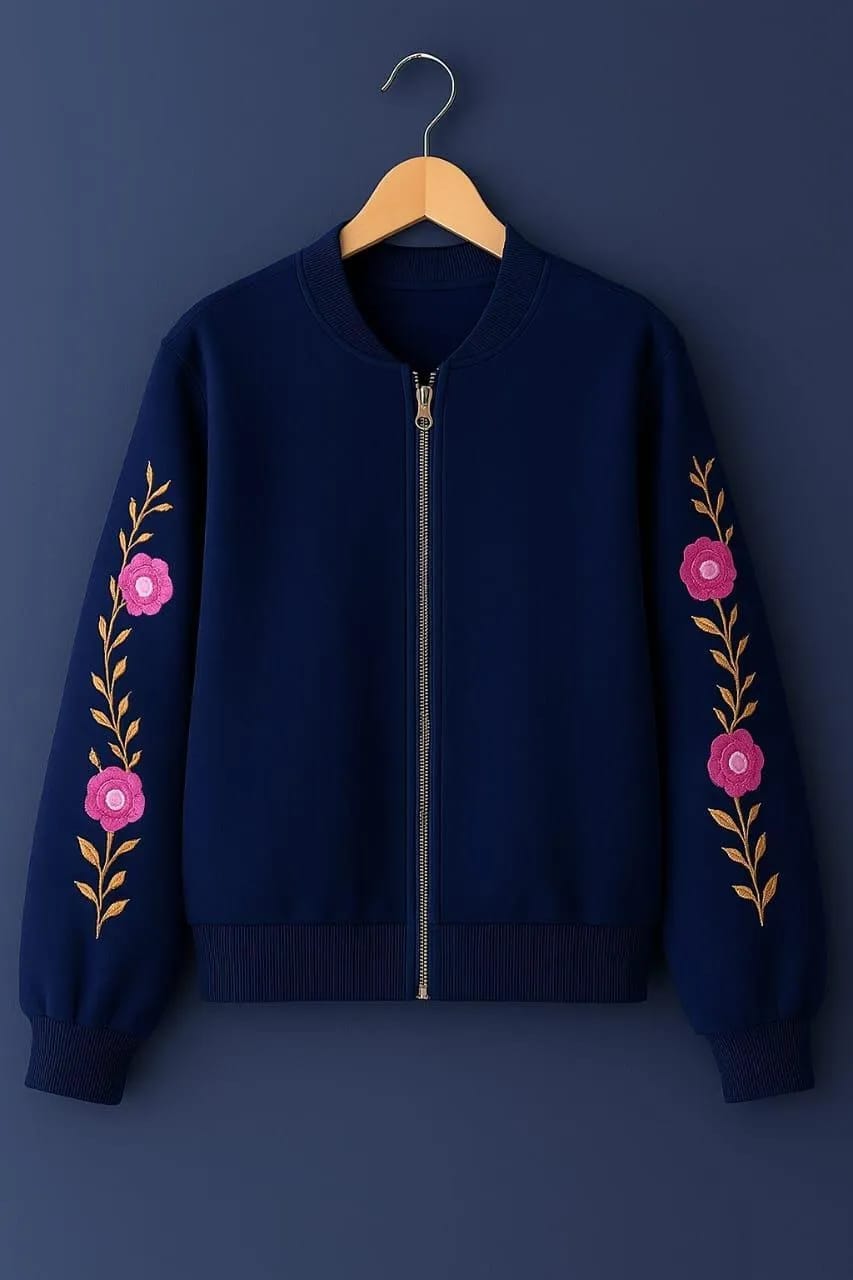 Printed Fleece Jacket
